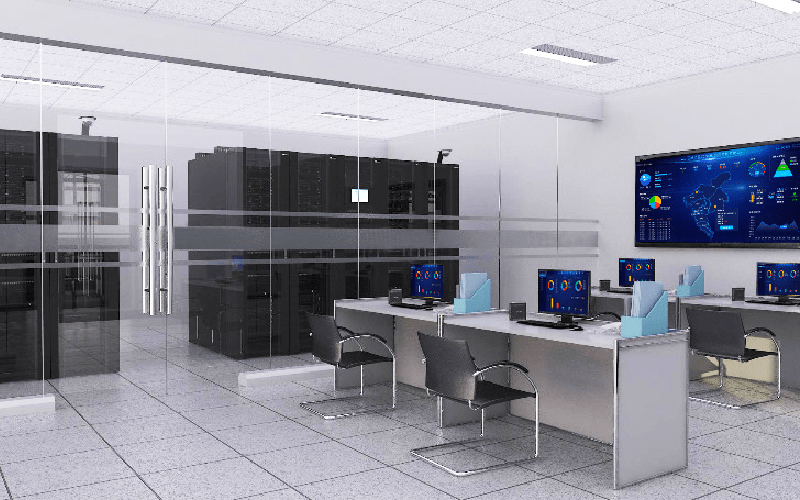 靈臺(tái)鈺圣有機(jī)農(nóng)業(yè)公司安防監(jiān)控、門(mén)禁機(jī)房設(shè)備硬件案例